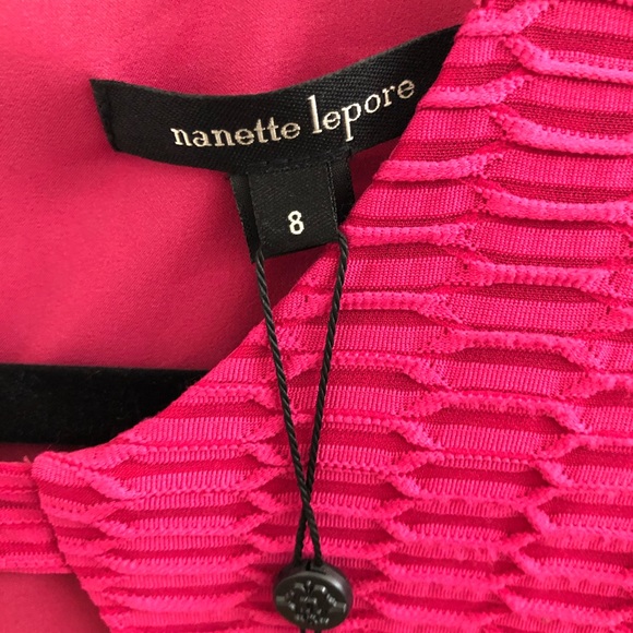 Nanette Lepore Majorca Shift dress in Azalea - Picture 7 of 9